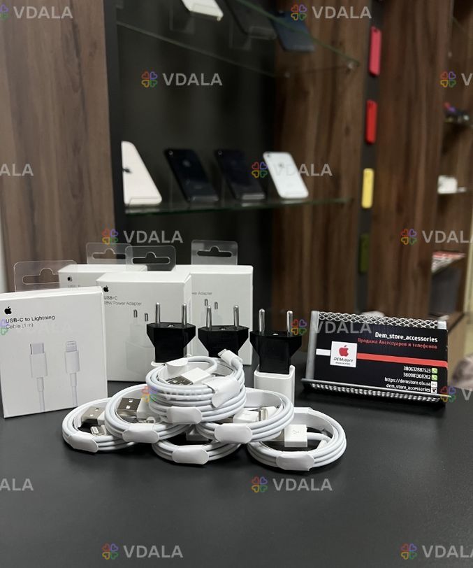 арядное Оригинал Apple Lightning USB кабель для iPhone, M арядное Оригинал Apple Lightning USB кабель для iPhone, M - VDALA.PRO