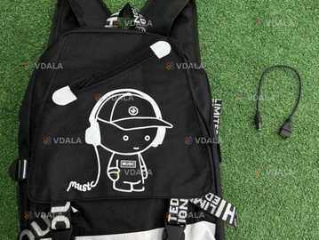 Шкільний рюкзак що світиться у темряві! Водостійкий портфель. Школа! - VDALA.PRO