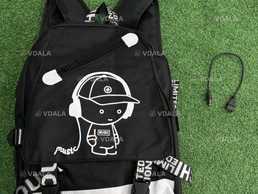 Шкільний рюкзак що світиться у темряві! Водостійкий портфель. Школа! - VDALA.PRO