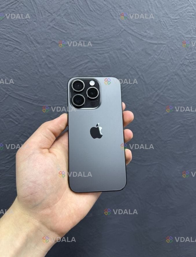 iPhone 15 Pro 256gb Black Titanium Neverlock з Гарантією! - VDALA.PRO