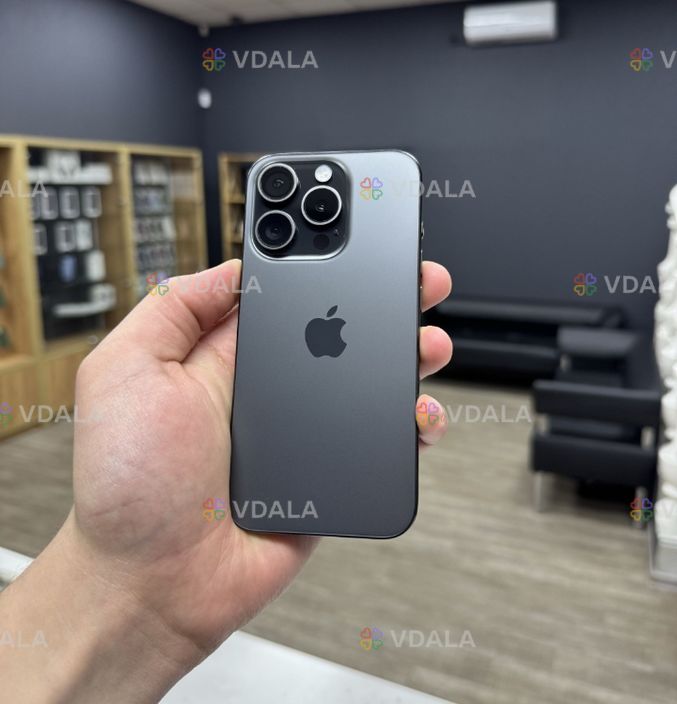 iPhone 15 Pro 256gb Black Titanium Unlock з Гарантією! - VDALA.PRO