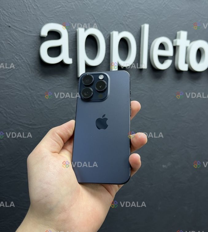 iPhone 15 Pro 256gb Neverlock Blue Tutanium з Гарантією! - VDALA.PRO