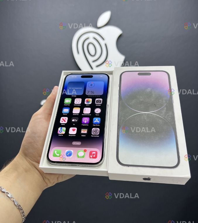 iPhone 14 Pro Max 128gb Silver Unlock з Гарантією від Мага - VDALA.PRO