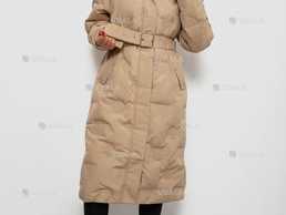 Куртка жіноча зимова бежева - VDALA.PRO