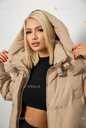 Куртка жіноча зимова бежева - 5 Куртка жіноча зимова бежева - VDALA.PRO - 5