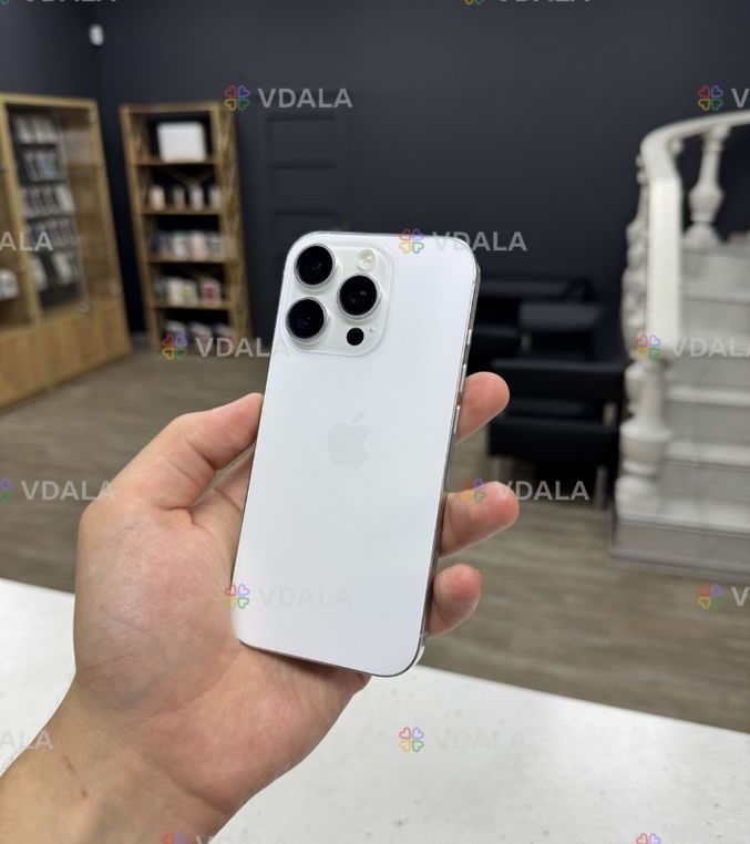 iPhone 16 Pro 128gb White Titanium Neverlock з Гарантією! iPhone 16 Pro 128gb White Titanium Neverlock з Гарантією! - VDALA.PRO