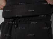 👕 Чоловічий спортивний костюм на флісі | Чорний | Теплий | З капюшоно - 1 👕 Чоловічий спортивний костюм на флісі | Чорний | Теплий | З капюшоно - VDALA.PRO - 1