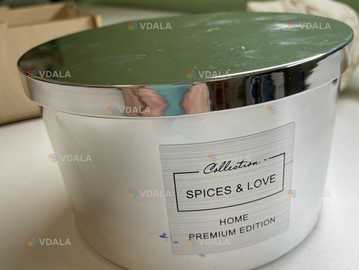 Декоративна свічка у металевому корпусі - VDALA.PRO