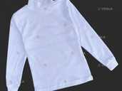 Водолазка гольф білий інтерлок - VDALA.PRO - 1