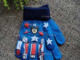 Рукавички на хлопчика Марвел капітан Америка - VDALA.PRO
