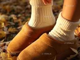 Жіночі вовняні шкарпетки Kardesler молочні шерстяні носки - VDALA.PRO