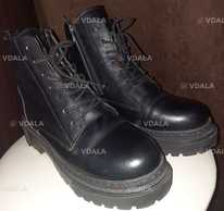 Зимові шкіряні жіночі ботинки - VDALA.PRO