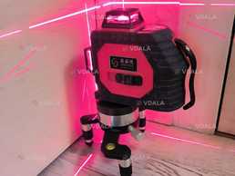 Оренда лазерного нівеліра 3D 12 ліній 360° (червоні ліні]) - VDALA.PRO