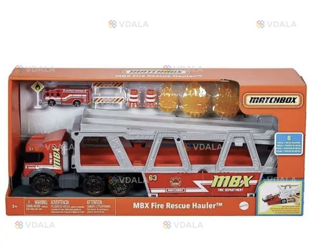 Вантажівка-транспортер Матчбокс Дорожня пригода Matchbox Вантажівка-транспортер Матчбокс Дорожня пригода Matchbox - VDALA.PRO