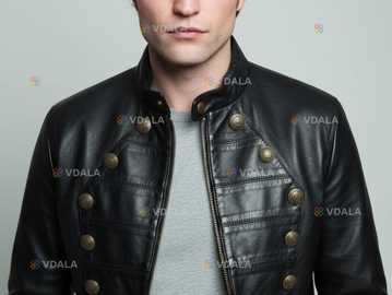 Мужская байкерская куртка XXL из 100% натуральной кожи - VDALA.PRO