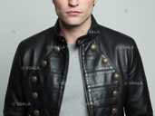 Мужская байкерская куртка XXL из 100% натуральной кожи - VDALA.PRO - 1