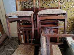 Стіл розкладний і стільця 5 шт. - VDALA.PRO