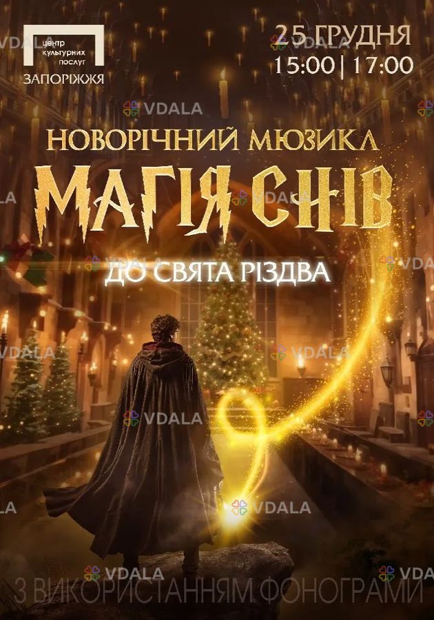 «Магія снів». Новорічний мюзикл - VDALA.PRO