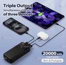 Повербанк Enegon 20000 mAh (22.5W, быстрая зарядка) - 3 Повербанк Enegon 20000 mAh (22.5W, быстрая зарядка) - VDALA.PRO - 3