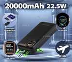 Повербанк Enegon 20000 mAh (22.5W, быстрая зарядка) - 7 Повербанк Enegon 20000 mAh (22.5W, быстрая зарядка) - VDALA.PRO - 7