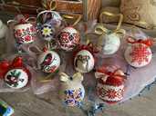 Вишиті новорічні іграшки - 2 Вишиті новорічні іграшки - VDALA.PRO - 2