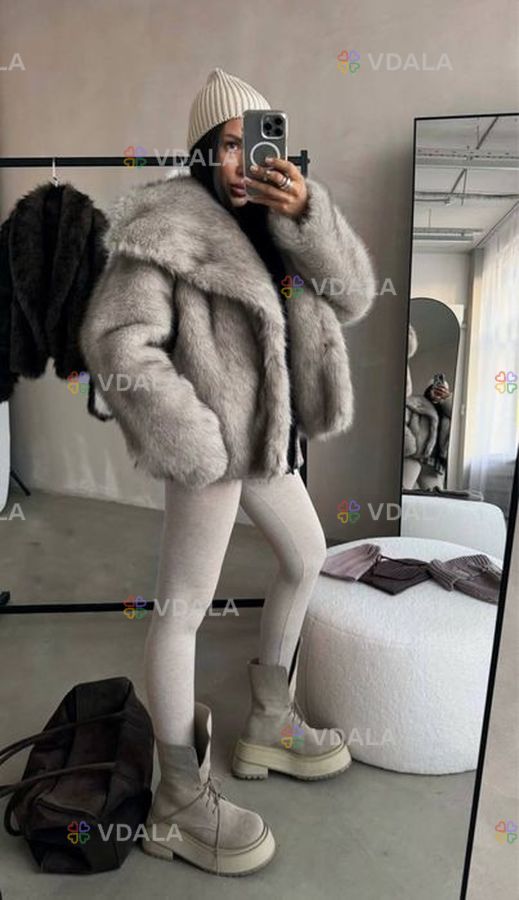 Шуба з еко хутра - VDALA.PRO