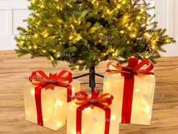 Набор декоративных светильников в виде подарка из 3 шт. - VDALA.PRO