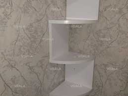 Полички кутові,змійка угловая полочка є квадратна - VDALA.PRO