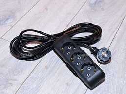 Удлинитель ( отличного качества) 4м и 5 м 3гнезда - VDALA.PRO