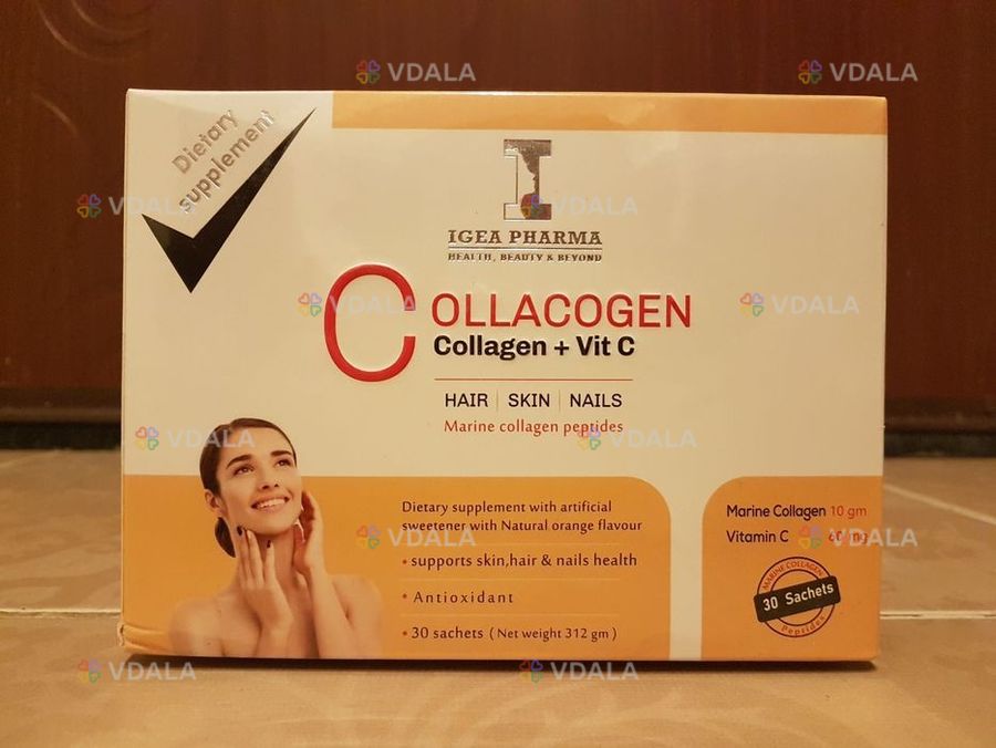Collacogen Collagen + Vit C Колаген морський Collacogen Collagen + Vit C Колаген морський - VDALA.PRO