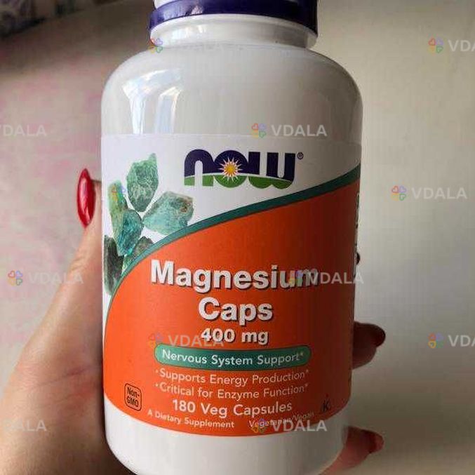 Магний, 400 мг в одной капсуле, США, 180 капсул Магний, 400 мг в одной капсуле, США, 180 капсул - VDALA.PRO