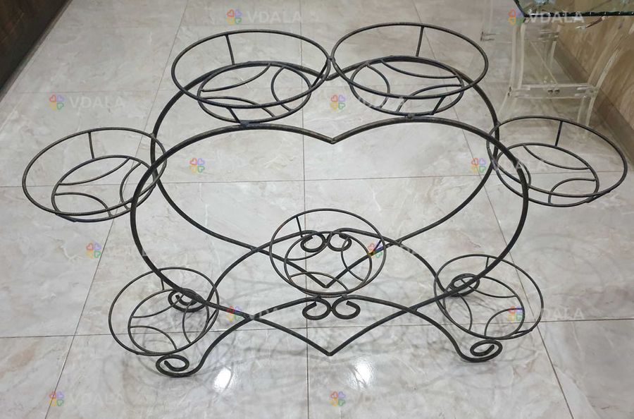 Металева підставка для квітів бу - VDALA.PRO