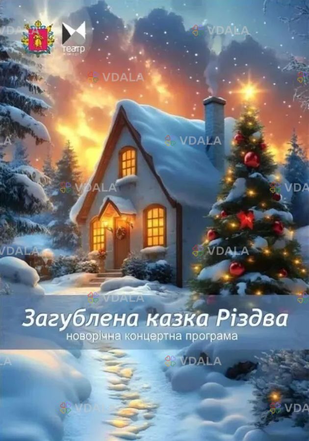 Новорічна концертна програма «Загублена казка Різдва» - VDALA.PRO