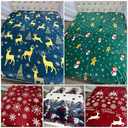 Новорічне покривало-плед в подарунковій сумці - VDALA.PRO - 2