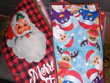 Кухонное новогоднее полотенце размер 25*50 - VDALA.PRO