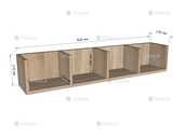 Полка навісна (А-31) - VDALA.PRO - 8