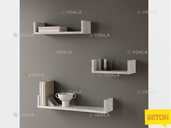 Комплект настінних полиць (А-37) - VDALA.PRO - 3