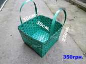 Плетені корзини з упаковочної стрічки. - 12 Плетені корзини з упаковочної стрічки. - VDALA.PRO - 12