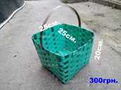 Плетені корзини з упаковочної стрічки. - 13 Плетені корзини з упаковочної стрічки. - VDALA.PRO - 13