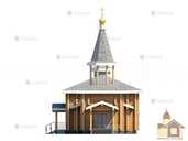 Церква зрубна під ключ – дерев’яний храм - VDALA.PRO - 2