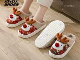 Новорічні атмосферні тапочки - VDALA.PRO