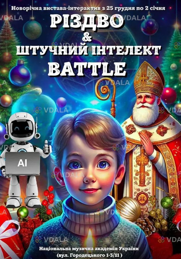 РІЗДВО & штучний інтелект battle - VDALA.PRO