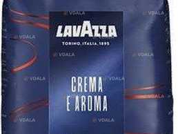 Зернова кава Lavazza Crema e Aroma (синя) Італія - VDALA.PRO
