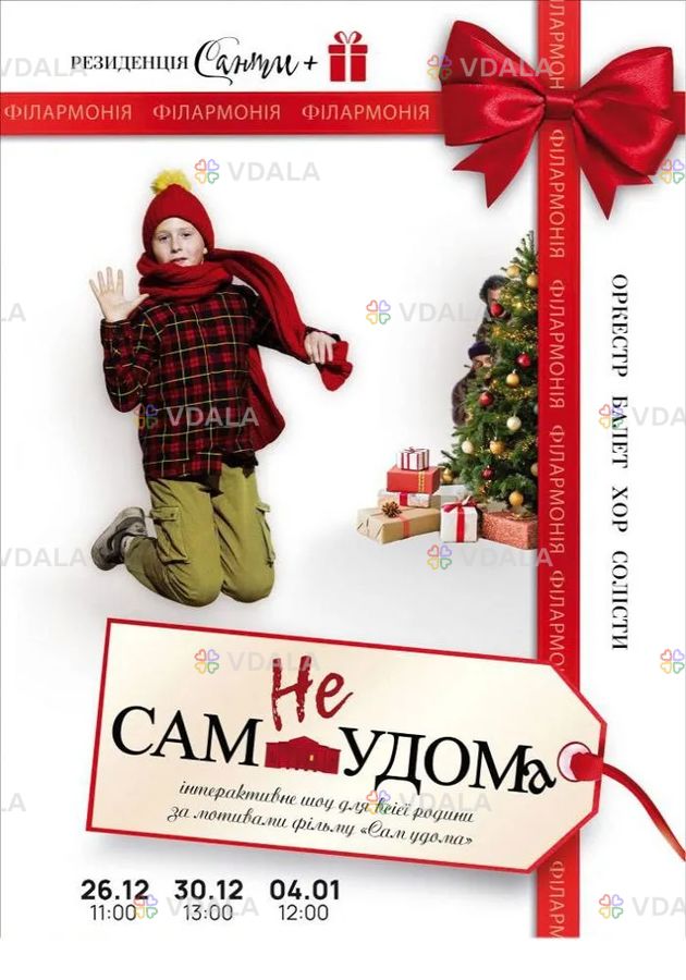 «неСАМ удома». Інтерактивне шоу для всієї родини - VDALA.PRO