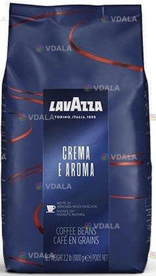 Зернова кава Lavazza Crema e Aroma (синя) Італія - VDALA.PRO
