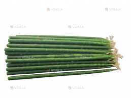 Цветная восковая свеча зеленая 18см - VDALA.PRO