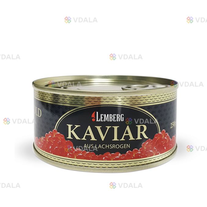 Икра красная горбуши Lemberg Gorbuscha - Lachskaviar 250 г - VDALA.PRO