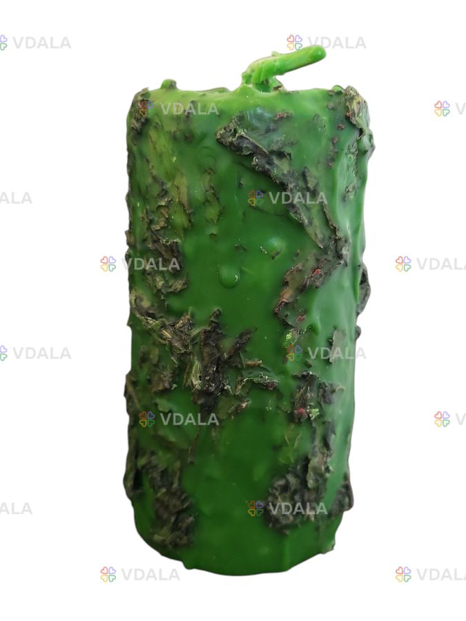 Свеча ритуальная с травами Свеча ритуальная с травами - VDALA.PRO