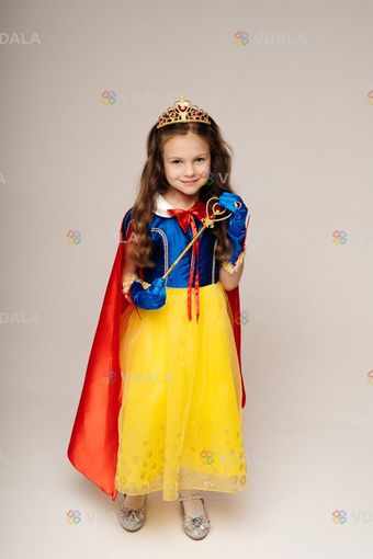 Платье Белоснежки для девочки - VDALA.PRO