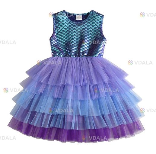 Детское карнавальное платье Ариэль рост 150 - VDALA.PRO